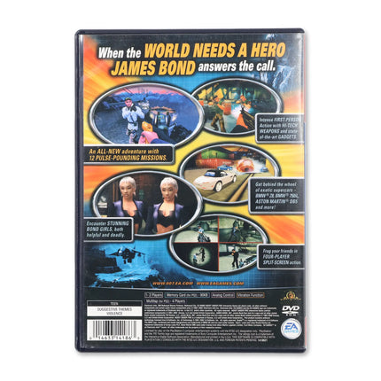 007 Agent Under Fire [Greatest Hits] for Sony PlayStation 2 - Case back cover - Product gallery.