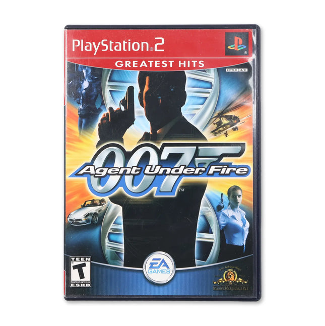007 Agent Under Fire [Greatest Hits] for Sony PlayStation 2 - Case front cover - Complete in box or case and game.