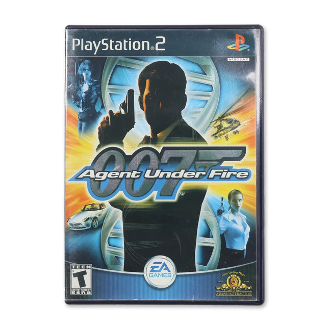 007 Agent Under Fire for Sony PlayStation 2 - Case front cover - Complete in box or case and game.