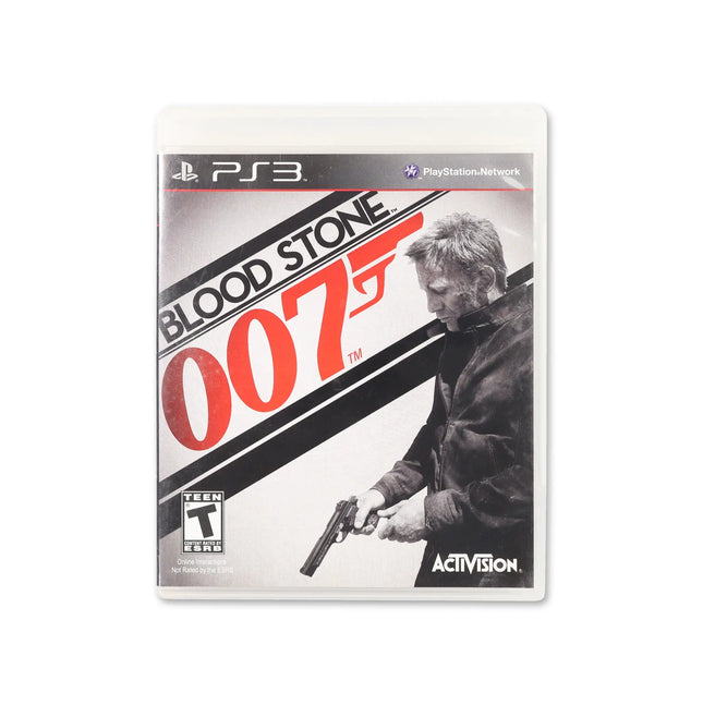 007 Blood Stone for PlayStation 3 - Box front - Complete in box or box and game.