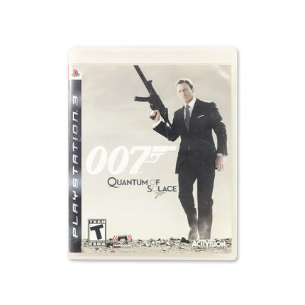 007 Quantum of Solace for PlayStation 3 - Box front - Complete in box or box and game.