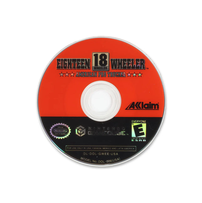 18 Wheeler American Pro Trucker for Nintendo GameCube - Disc front with label - Game only.
