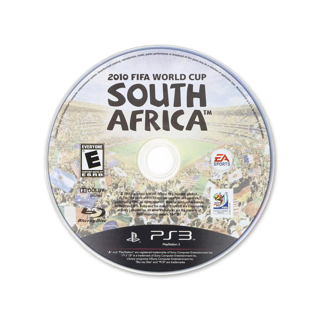 2010 FIFA World Cup South Africa for PlayStation 3 - Cartridge front with label - Game only.