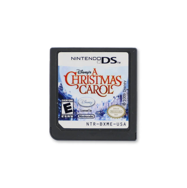 A Christmas Carol for Nintendo DS - Cartridge front with label - Game only.