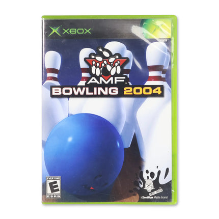 AMF Bowling 2004 for Microsoft Xbox - Case front cover - Complete in box or case and game.
