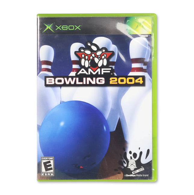AMF Bowling 2004 for Microsoft Xbox - Case front cover - Complete in box or case and game.