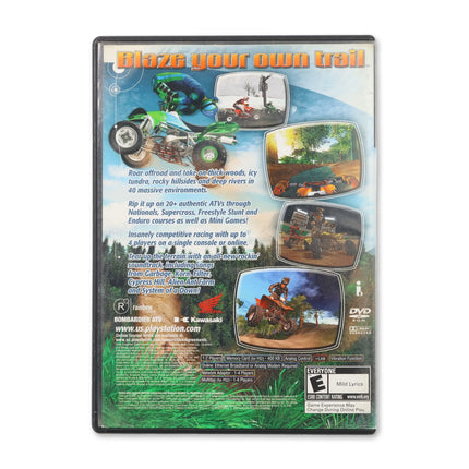 ATV Offroad Fury 2 for Sony PlayStation 2 - Case back cover - Product gallery.