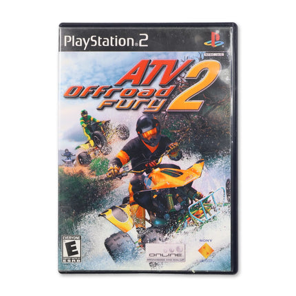 ATV Offroad Fury 2 for Sony PlayStation 2 - Case front cover - Complete in box or case and game.