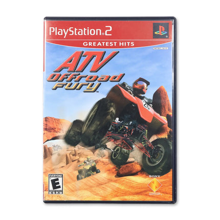 ATV Offroad Fury [Greatest Hits] for Sony PlayStation 2 - Case front cover - Complete in box or case and game.