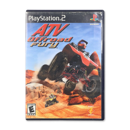 ATV Offroad Fury for Sony PlayStation 2 - Case front cover - Complete in box or case and game.