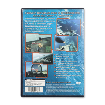 Ace Combat 4 [Greatest Hits] for Sony PlayStation 2 - Case back cover - Product gallery.