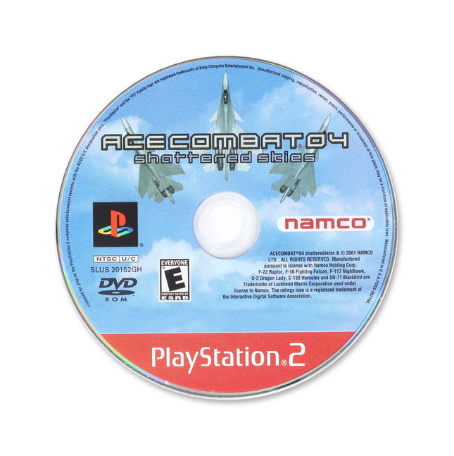 Ace Combat 4 [Greatest Hits] for Sony PlayStation 2 - Disc front with label - Game only.