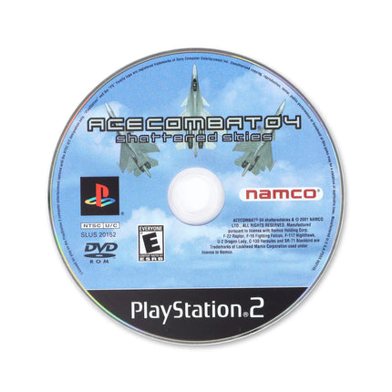 Ace Combat 4 for Sony PlayStation 2 - Disc front with label - Game only.