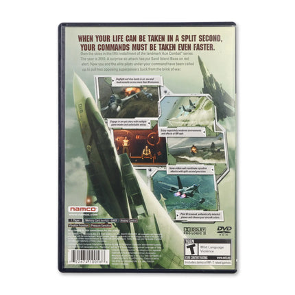 Ace Combat 5 Unsung War for Sony PlayStation 2 - Case back cover - Product gallery.