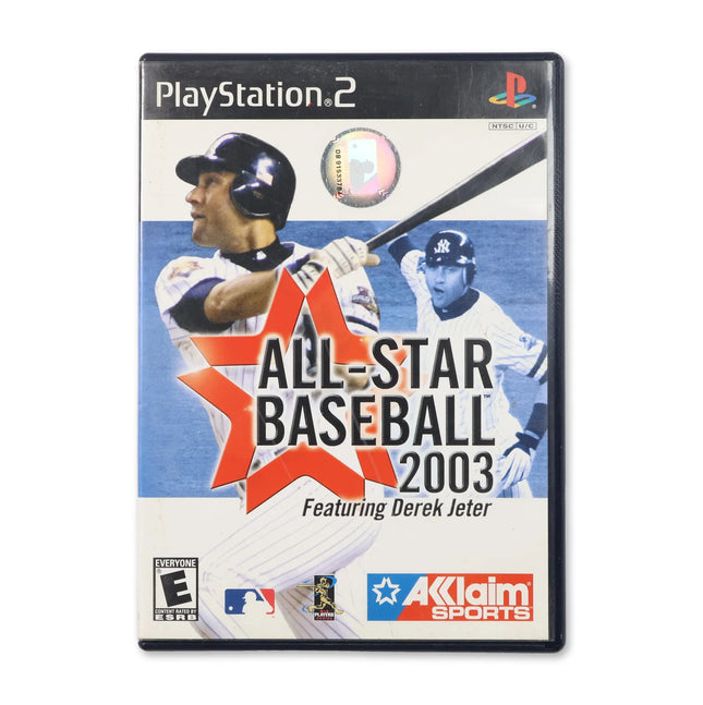 All-Star Baseball 2003 for Sony PlayStation 2 - Case front cover - Complete in box or case and game.