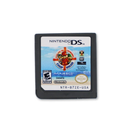 Alvin & Chipmunks: Chipwrecked for Nintendo DS - Cartridge front with label - Game only.