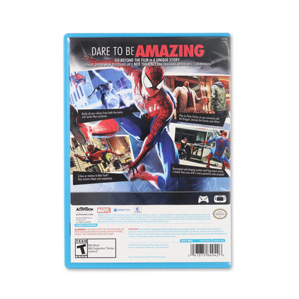 Amazing Spiderman 2 for Wii U - Box back - Product gallery.