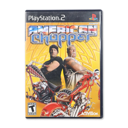 American Chopper for Sony PlayStation 2 - Case front cover - Complete in box or case and game.