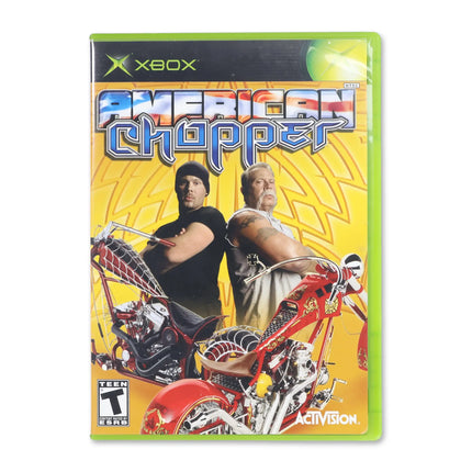 American Chopper for Microsoft Xbox - Case front cover - Complete in box or case and game.