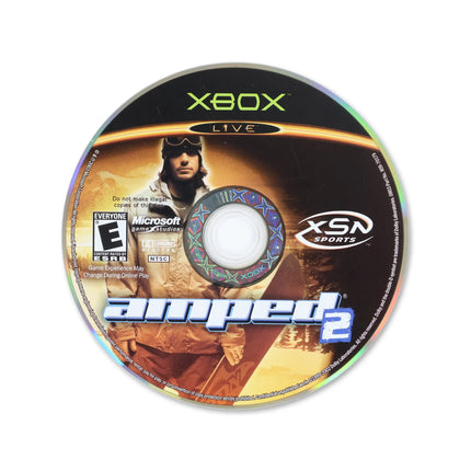 Amped 2 for Microsoft Xbox - Disc front with label - Game only.