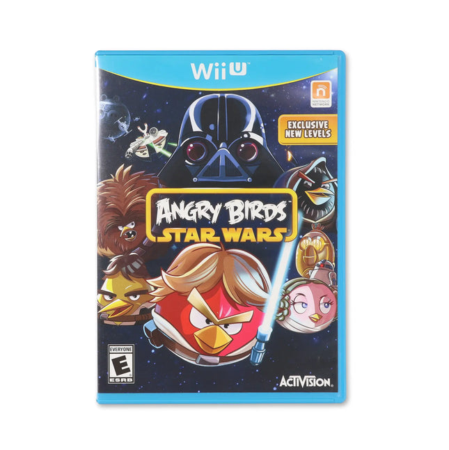 Angry Birds Star Wars for Wii U - Box front - Complete in box or box and game.