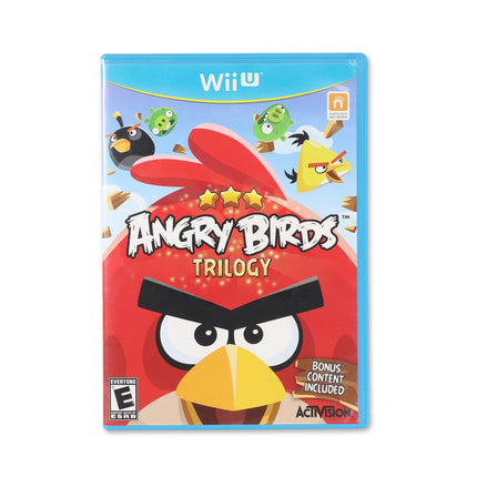 Angry Birds Trilogy for Wii U - Box front - Complete in box or box and game.