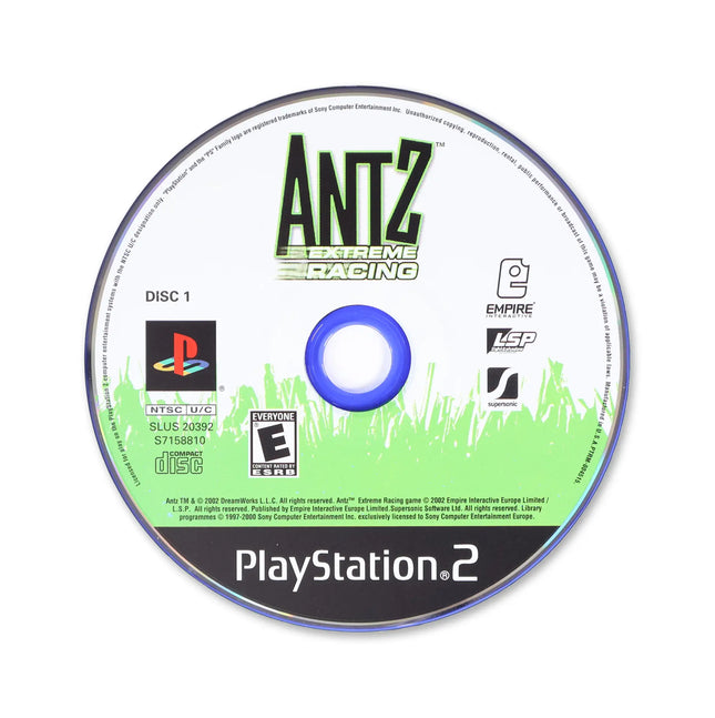 Antz Extreme Racing for Sony PlayStation 2 - Disc front with label - Game only.