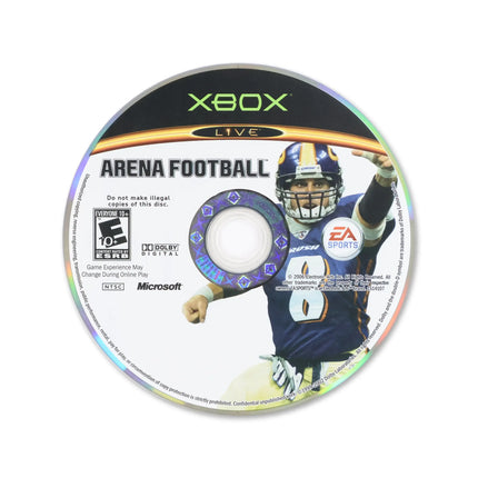 Arena Football for Microsoft Xbox - Disc front with label - Game only.