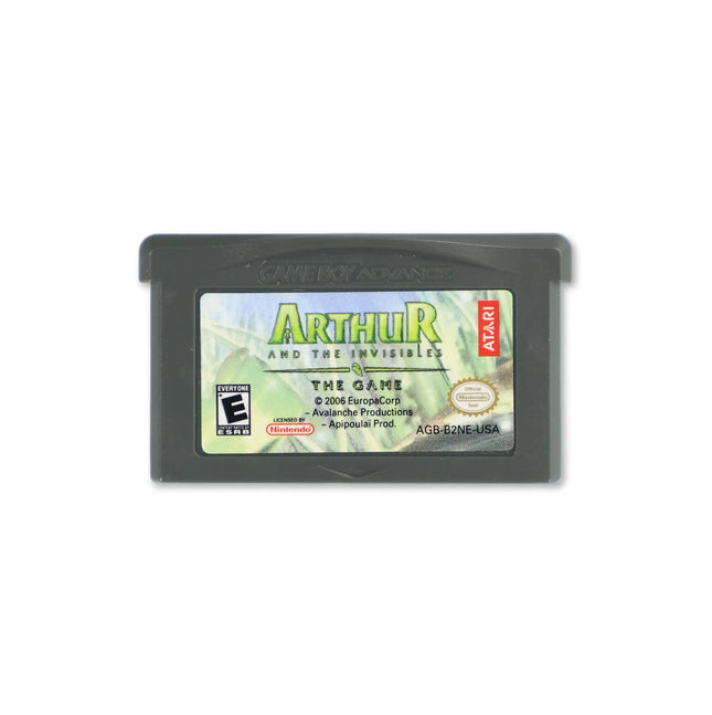Arthur and the Invisibles for Nintendo Game Boy Advance - Cartridge front with label - Game only.