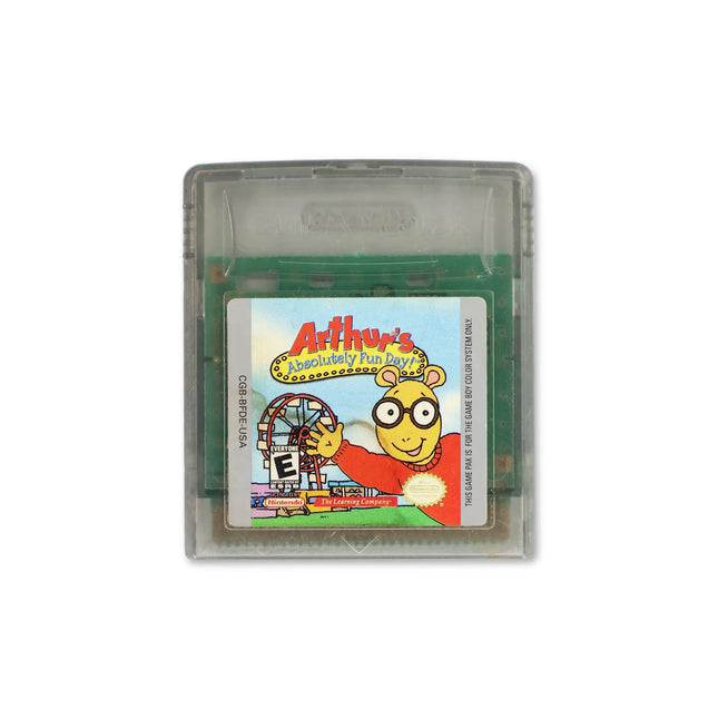 Arthur's Absolutely Fun Day-GBC-Cartridge-Front