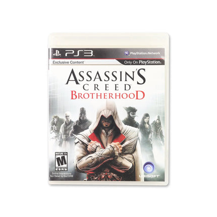 Assassin's Creed: Brotherhood for PlayStation 3 - Box front - Complete in box or box and game.