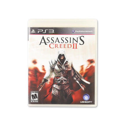 Assassin's Creed II for PlayStation 3 - Box front - Complete in box or box and game.