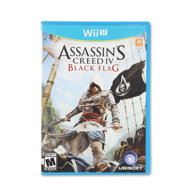 Assassin's Creed IV: Black Flag for Wii U - Box front - Complete in box or box and game.
