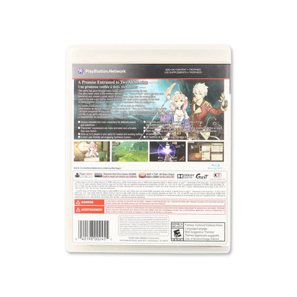 Atelier Escha & Logy: Alchemists of the Dusk Sky for PlayStation 3 - Box back - Product gallery.