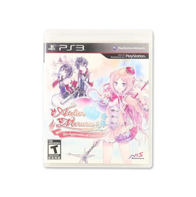 Atelier Meruru: The Apprentice Of Arland for PlayStation 3 - Box front - Complete in box or box and game.