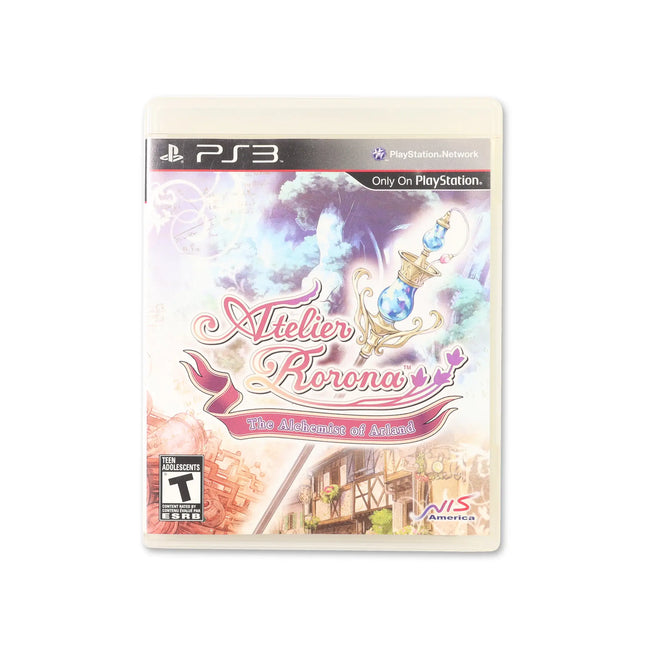 Atelier Rorona: The Alchemist of Arland for PlayStation 3 - Box front - Complete in box or box and game.