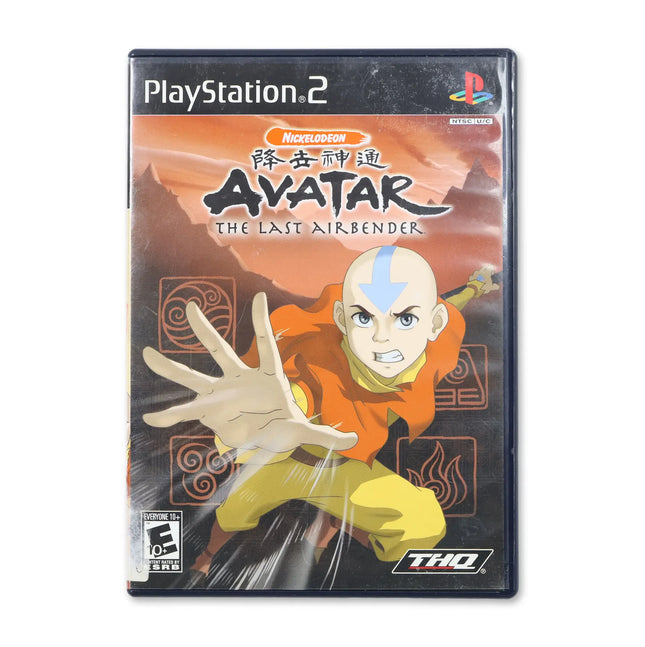 Avatar the Last Airbender for Sony PlayStation 2 - Case front cover - Complete in box or case and game.