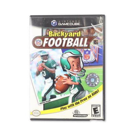 Backyard Football for Nintendo GameCube - Case front cover - Complete in box or case and game.