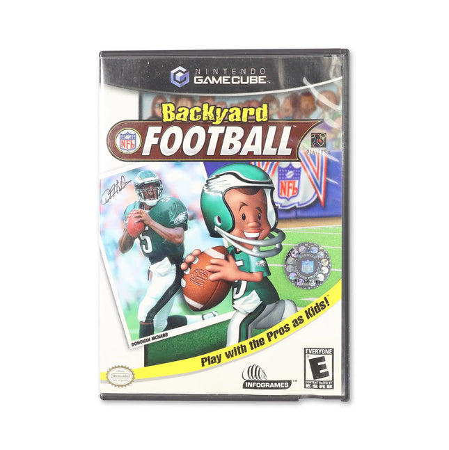 Backyard Football for Nintendo GameCube - Case front cover - Complete in box or case and game.