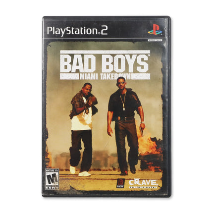 Bad Boys Miami Takedown for Sony PlayStation 2 - Case front cover - Complete in box or case and game.