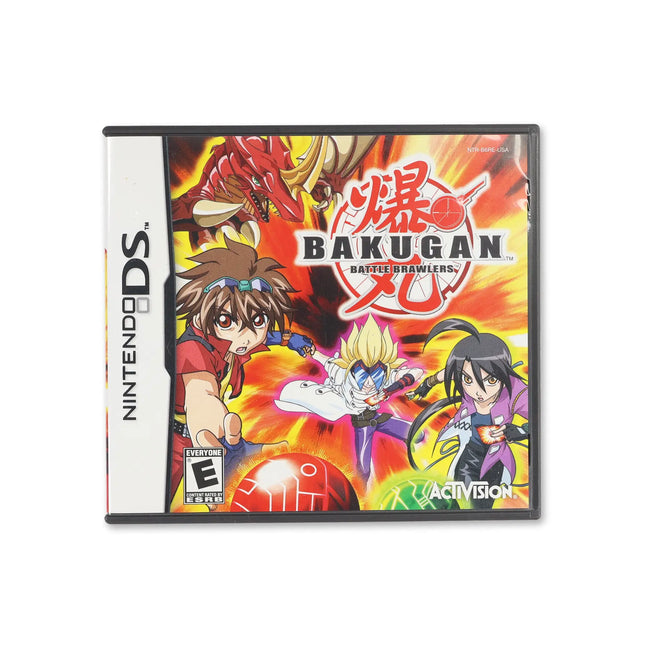 Bakugan Battle Brawlers for Nintendo DS - Box front - Complete in box or box and game.
