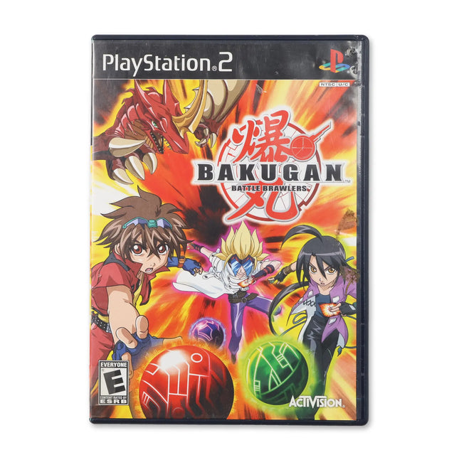 Bakugan Battle Brawlers for Sony PlayStation 2 - Case front cover - Complete in box or case and game.