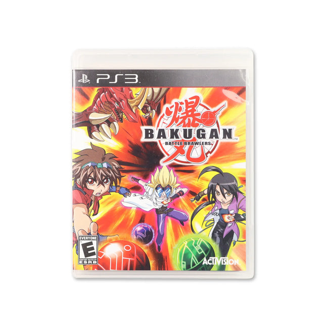 Bakugan Battle Brawlers for PlayStation 3 - Box front - Complete in box or box and game.