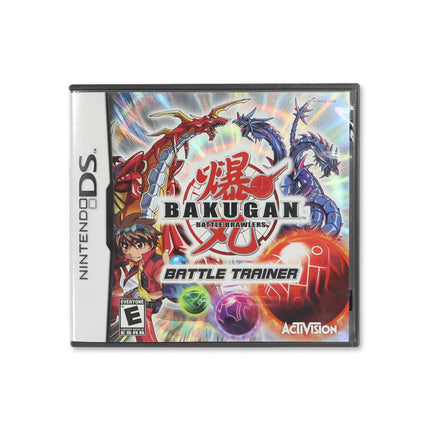 Bakugan Battle Trainer for Nintendo DS - Box front - Complete in box or box and game.