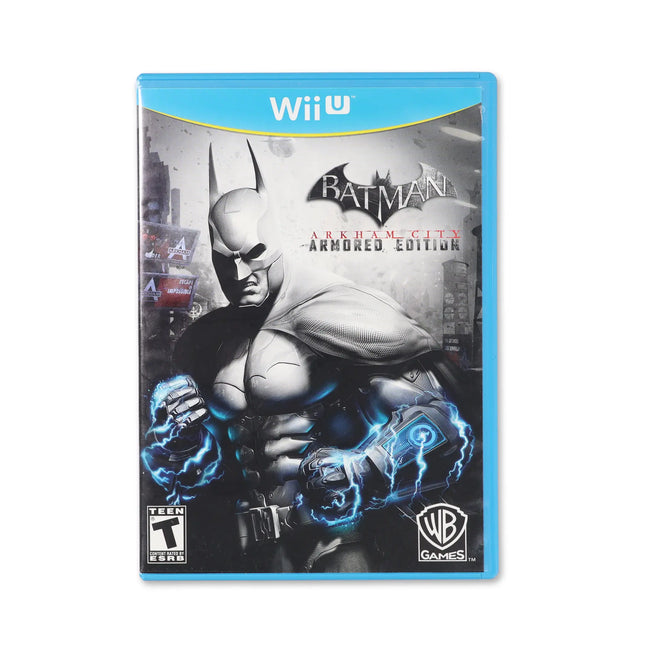 Batman: Arkham City Armored Edition for Wii U - Box front - Complete in box or box and game.