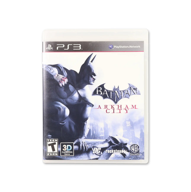 Batman: Arkham City for PlayStation 3 - Box front - Complete in box or box and game.