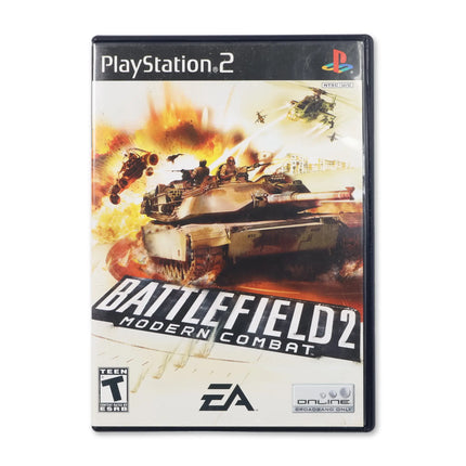 Battlefield 2 Modern Combat for Sony PlayStation 2 - Case front cover - Complete in box or case and game.