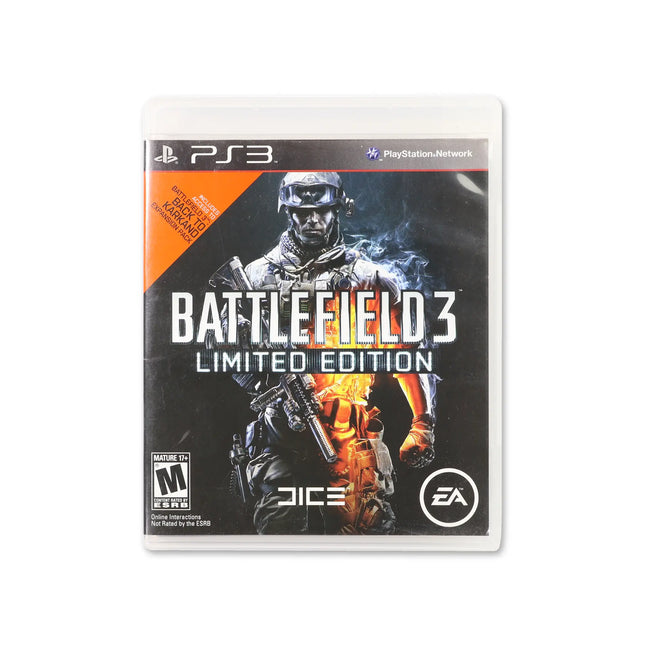 Battlefield 3 Limited Edition for PlayStation 3 - Box front - Complete in box or box and game.