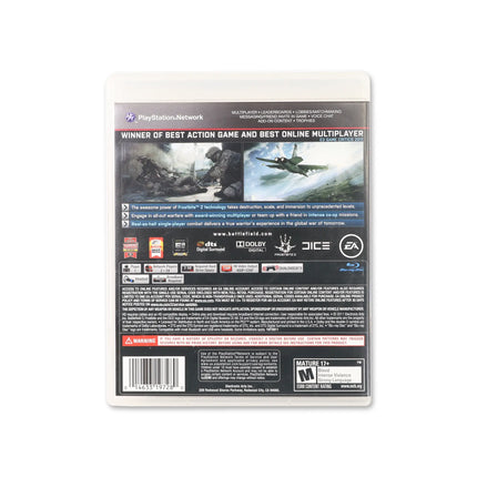 Battlefield 3 for PlayStation 3 - Box back - Product gallery.