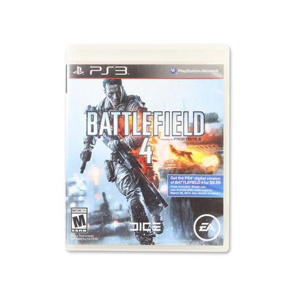 Battlefield 4 for PlayStation 3 - Box front - Complete in box or box and game.